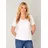 Base Level T-Shirt Yanic mit V-Ausschnitt weiß 4XL (48)