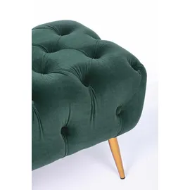 BIZZOTTO Sitzbank Giacinta Samt Grün 103 x 40 x 48 cm