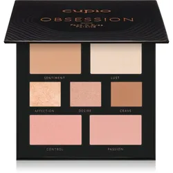Cupio Obsession Lidschatten & Kontourpalette für das Gesicht 17,6 g