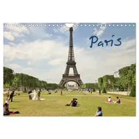 Calvendo Paris (Wandkalender 2026 DIN A4 quer), CALVENDO Monatskalender