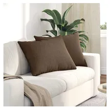 vidaXL Sofakissen 70 x 50 cm Braun