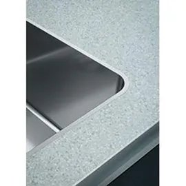Franke MYX 251 A rechts Einbauspüle Edelstahl Druckknopfventil 860 x 520 mm