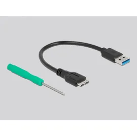 DeLock 42006 Externes Gehäuse SuperSpeed USB für mSATA SSD