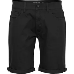 Jeansshorts INDICODE "Jeansshorts IDPokka", Herren, Gr. XXL, N-Gr, schwarz, Obermaterial: 98% Baumwolle CO. 2% Elasthan EL., Jeans Jeansshorts