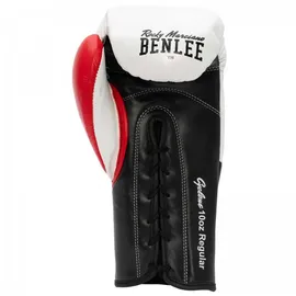 BENLEE Rocky Marciano Benlee Cyclone Lederboxhandschuhe - White / Black / Red - 8 oz R