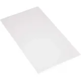 APS GN 1/3 Tablett ZERO, 32,5 x 17,6 cm, Höhe 1,5 cm, Melamin, weiß hochglanz, mit Antirutsch-Füßchen