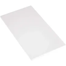 APS GN 1/3 Tablett ZERO, 32,5 x 17,6 cm, Höhe 1,5 cm, Melamin, weiß hochglanz, mit Antirutsch-Füßchen