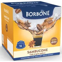 SAMBUCA-KAFFEE CAFFÈ BORBONE SAMBUCONE - 16 DOLCE GUSTO KOMPATIBLE KAPSELN 6.5g