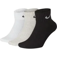 Nike gepolsterte Knöchelsocken (3 Paar) - Multi-Color, 34-38