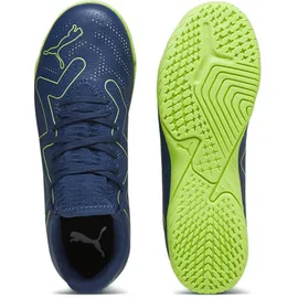 Puma Future Play It Hallenschuhe Kinder Persian Blue/Pro Green 31