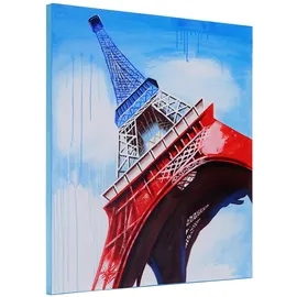 MCW Ölgemälde Eiffelturm Handgemalt