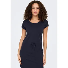 Only Shirtkleid Gestreift Blau/Bronze M