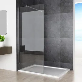 Boromal Eckdusche mit Falttür 90 x 90 cm transparent 6mm ESG