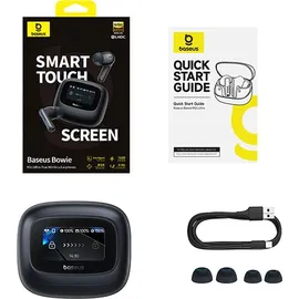 Baseus Bowie M2s Ultra True Wireless Kopfhörer Schwarz