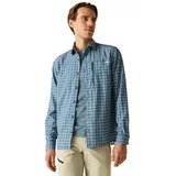 Regatta Langarmhemd China Blue Check L