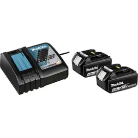 Makita Power Source Kit 18 V Li-Ion 2 x 4,0 Ah + DC18RC Ladegerät 197490-7