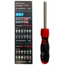 Wuerth Würth Ratschen-Magazin-Schraubendreher KFZ/Metall 13 tlg