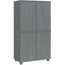 vidaXL Kleiderschrank Hamar 50 x 180 x 50 cm Dunkelgrau