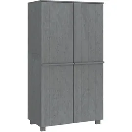 vidaXL Kleiderschrank Hamar 50 x 180 x 50 cm Dunkelgrau