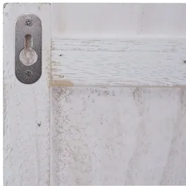 Mendler Wandgarderobe HWC-D13 91 x 60 cm Weiß