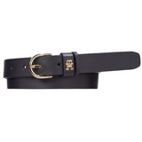 Tommy Hilfiger Essential Effortless 2.5 Leather Belt W90 Space Blue,