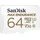 SanDisk Max Endurance microSD Class 10 UHS-I V30 + SD-Adapter 64 GB