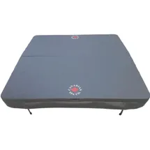 Canadian Spa Whirlpool, Grau, Leder, Quadratisch, 208x208 cm, Freizeit, Pools und Wasserspaß, Poolzubehör, Poolabdeckung