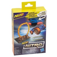 Nerf Rennbahn-Auto Nerf Nitro Fantasieszene - Motiv: Flamefury blau
