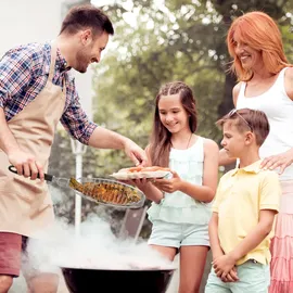 Relaxdays Fischbräter 2er Set 10034285