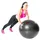 Gymstick Gymnastikball Silber 65 cm