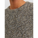 JACK & JONES Pullover 'William' - Braun,Dunkelblau - L