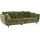 Jockenhöfer Gruppe Big-Sofa Spa, B: 251 cm, im Retrolook mit 7 Kissen grün