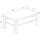 Vicco Couchtisch 25949 weiß 100 x 42 x 60 cm