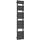neu.haus Handtuchheizkörper Voss 1800 x 400 mm 801 W schwarz Mittelventil