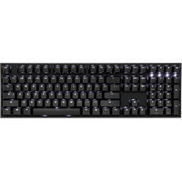 Ducky One 2 Backlit PBT Gaming Tastatur MX-Silent-Red CH schwarz/weiß