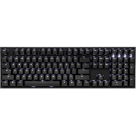 Ducky One 2 Backlit PBT Gaming Tastatur MX-Silent-Red CH schwarz/weiß