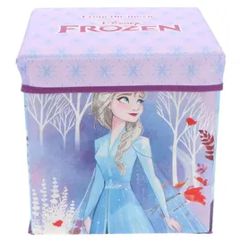 Disney Faltbox 30 x 30 x 30 cm 1-tlg. lila/türkis/mehrfarbig