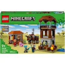 LEGO Minecraft Ein Verwüster am Plünderer-Außenposten 21278