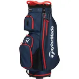 TaylorMade Golf Pro Stand & Cart Bag 2023, Navy/Red