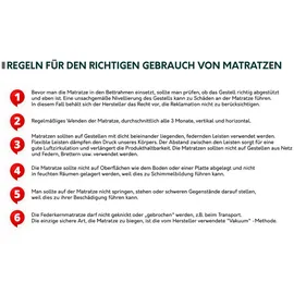 Mirjan24 Federkernmatratze, Weiß, H3, Rechteckig, 160x200 cm, Schlafzimmer, Matratzen Shop, Matratzen, Taschenfederkernmatratzen