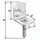 GAH Alberts Flechtzaunhalter L-Form 32 x 83 mm Stahl