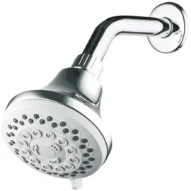IBERGRIF Wandbrause Gartendusche Silber