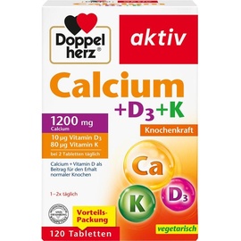 Queisser Doppelherz Calcium+D3+K Tabletten
