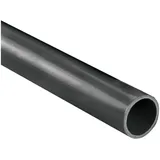 CEPEX Druckspülrohr PVC Rohr 32mm, Druckrohr, PVC-U Rohr 1m, PN16, grau