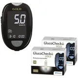 GlucoCheck Gold mmol Starter-Set 110 TTR 1 St