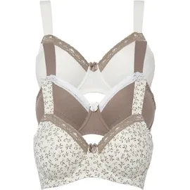 bonprix Bügel-BH mit Baumwolle braun 95C