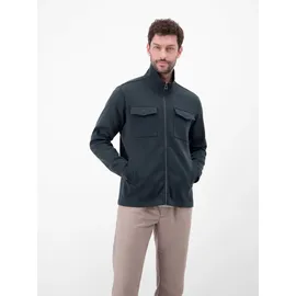 Lerros Sweatjacke Sweatjacke mit Brusttaschen Blau S