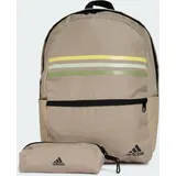 Adidas Classic Horizontal 3-Streifen Rucksack Blanch Cargo / Black Onesize