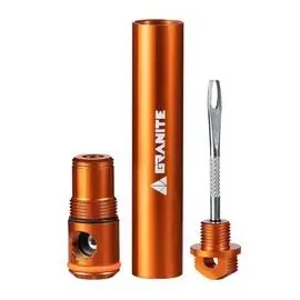 Granite Design Suture Aero Co2 Tubeless-Kit Reifenreparaturset - Orange