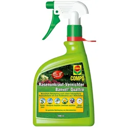COMPO Rasenunkrautvernichter Banvel Quattro AF 1000 ml